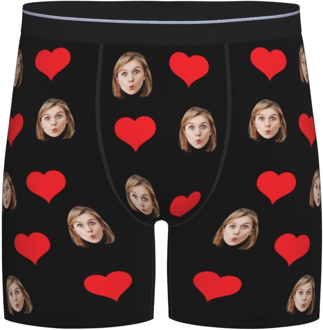 Custom Underwear for Men Boxers With Face On Them Personalized Underwear with Photo Picture Customized Boxers Gifts - Image 3