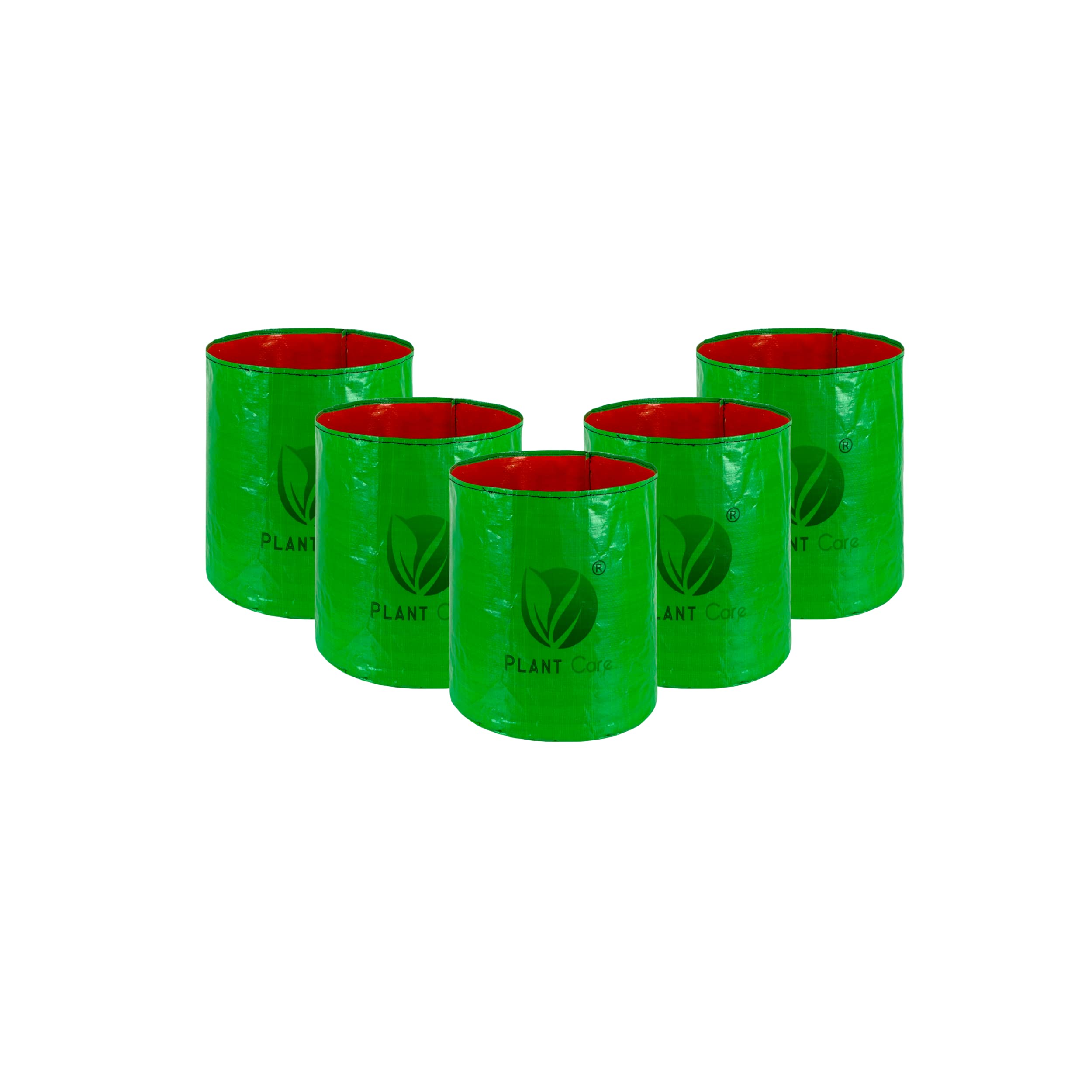 PLANT CARE HDPE Gardening Grow Bag, Nursery Cover Green Bags, Indoor & Outdoor Grow Containers for Vegetables Fruits Flowers.-Pack of 5 (9 in X 9 in) (B0B2LX6RK1) Amazon Price History, Amazon Price Tracker