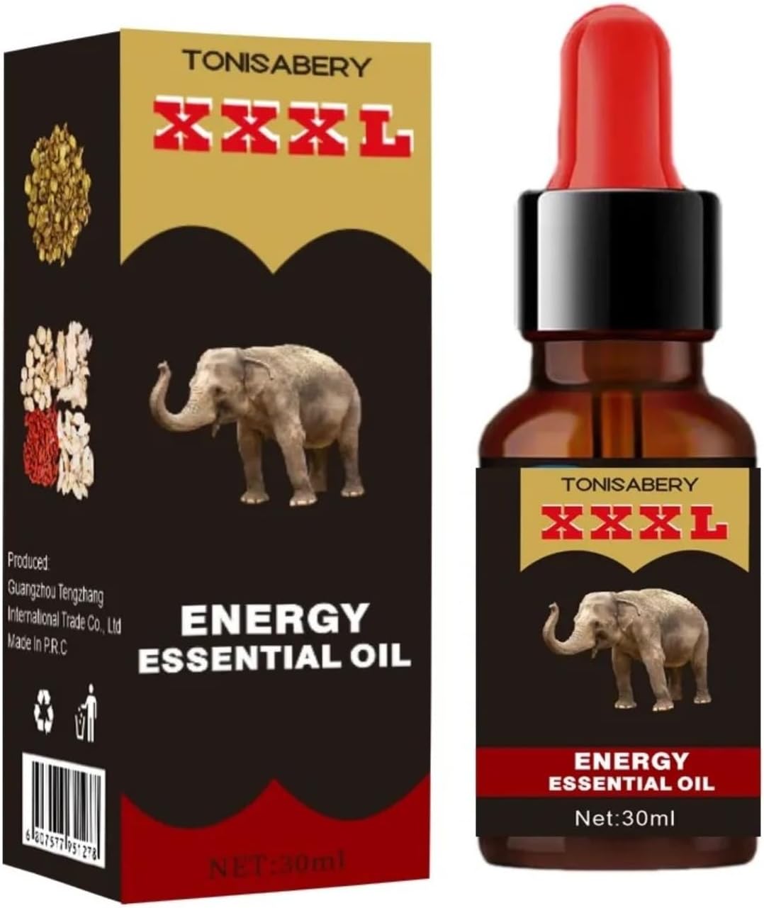 Tonisaberey Oil Stronger Oil Enlargement Oil for Male Massage Essential Oil for Men, Tonisabery Men Growth Increase Enlarge Oil, Moisturizing Massage Oil by Tonisabery (T886-XXXL Energy, 30ML)