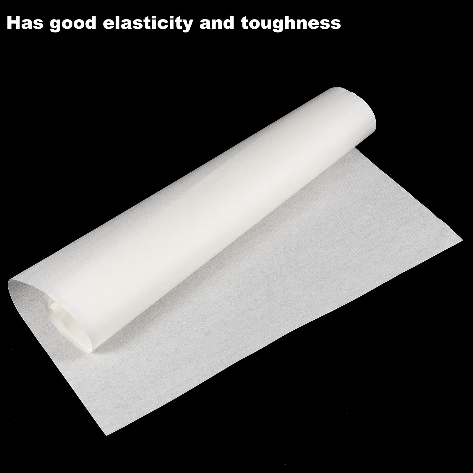 SHEUTSAN 400 hojas de papel Xuan blanco sin rejillas, papel Xuan sin rejillas, papel de arroz Xuan para dibujo Xuan Xuan, hoja de escritura para práctica de caligrafía