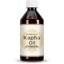 Kapha Oil Body Massage Oil Balance Kapha Dosha Improve the Respiration and Energies the Body Cold Pressed Premium Oil Non GMO, Vegan 4 fl oz 120 ml