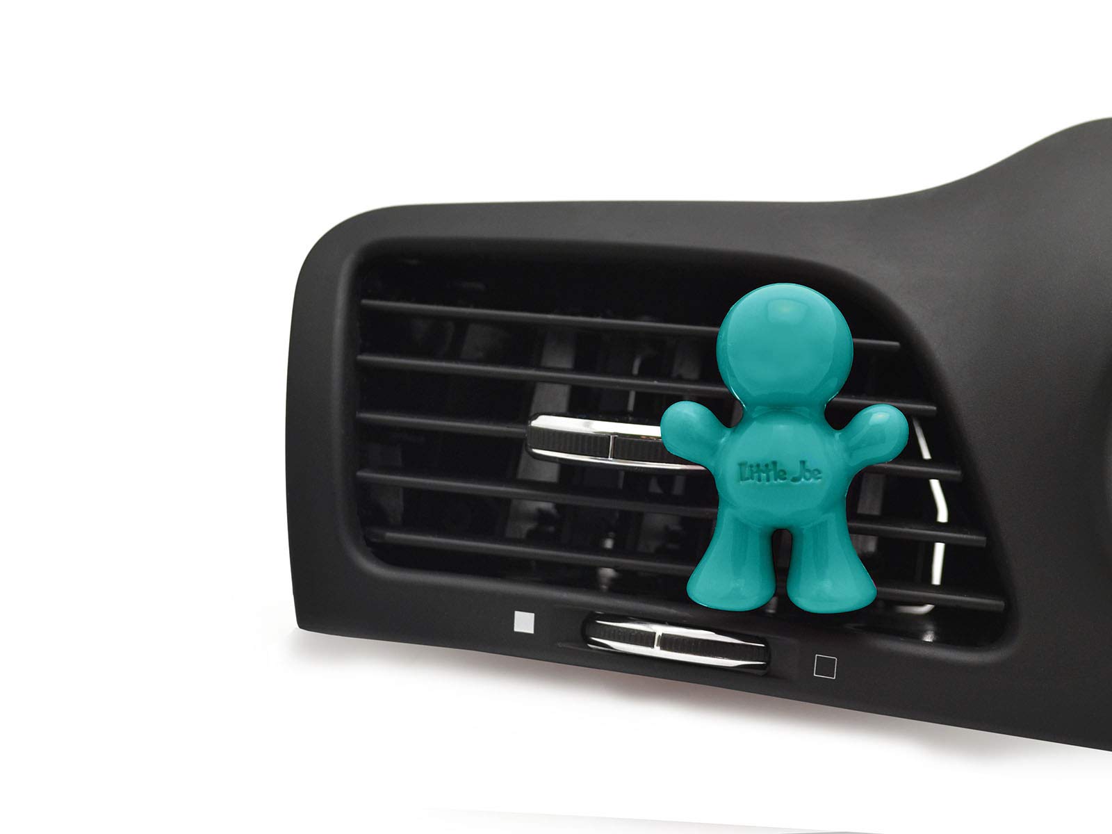 Little Joe 48 Master Pack NewCar Turquesa Ambientador para Coche para montar en cualquier rejilla de ventilación +/-45 días de frescura en el coche, hogar, oficina, cocina, armario, cajón, etc.