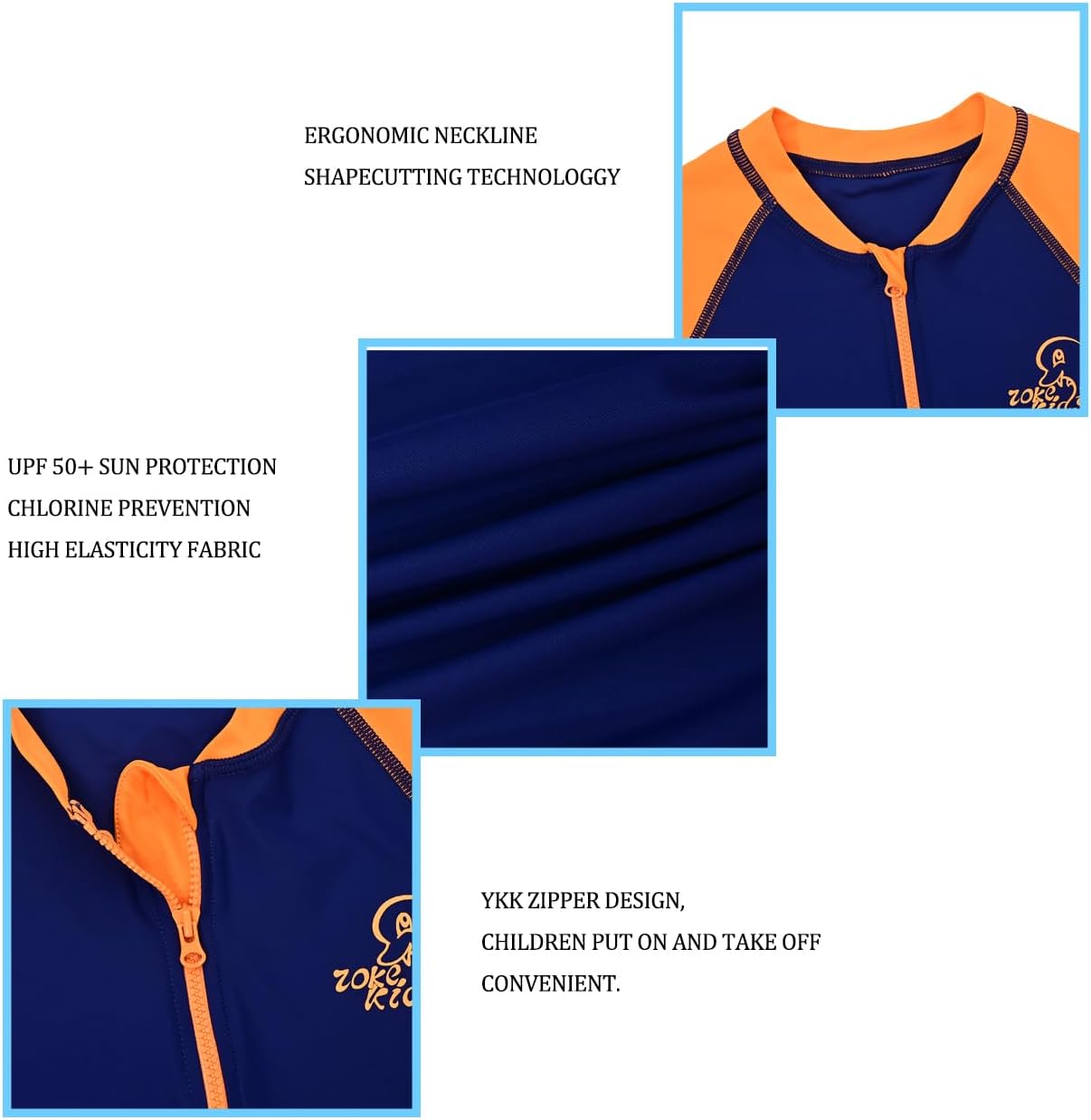 karrack Girls and Boys One Piece Rash Guard Swimsuit Kid Water Sport Short Swimsuit UPF 50+ Sun Protection Bathing Suits