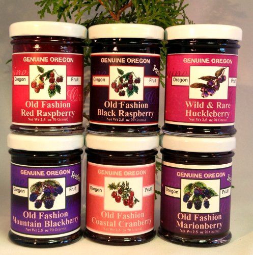 Genuine Oregon Sampler Gift (6 - 2.5 Oz Jars)
