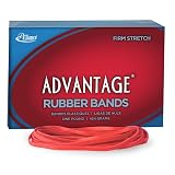 Alliance Red Packer Bands, Size #69 (6" x 1/4"), Approx. 140 Bands, 1 lb. Box, Red (96695) – view 2