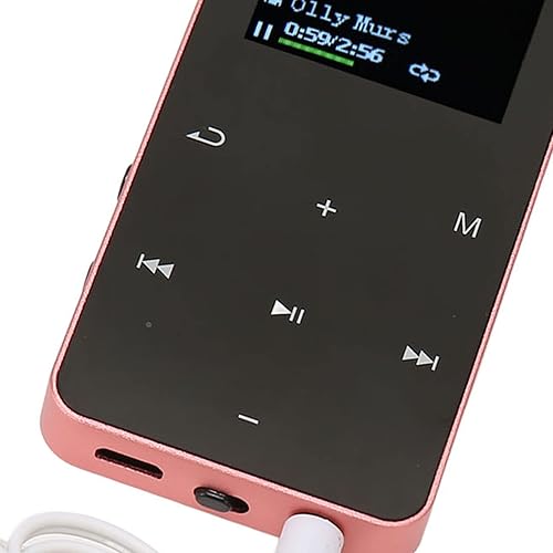 Miniatura 8 de Reproductor de MP3 Bluetooth, reproductor MP3 MP4 digital con pantalla HD de 1.8 pulgadas, memoria de 8 GB de 128 GB expandible, reproductor