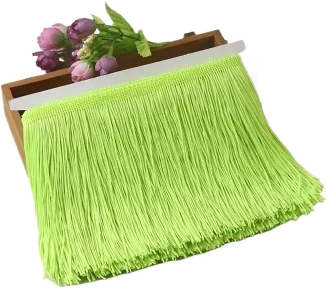 Ruban à pompons de 10m pour couture et finition de rideaux créatifs