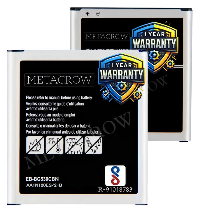 Image of Original EB-BG530CBN Battery Compatible for Samsung Galaxy J2 Pro (2018) SM-J250F Battery - (2600mAh) - 1 Year Warranty MC13