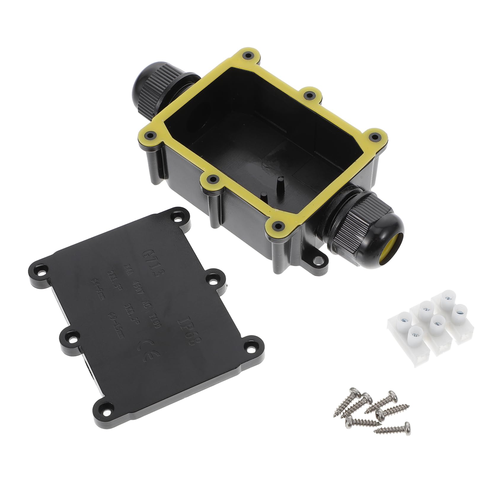 FELTECHELECTR Junction Box Connector Outdoor Electrical Box for Cable Connections Fit for Various Machinery Equipment Easy to Install Design-image-28