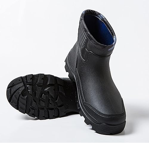 Miniatura 4 de Gets Botas de lluvia para hombre, impermeables, ligeras, de goma, para todo tipo de clima