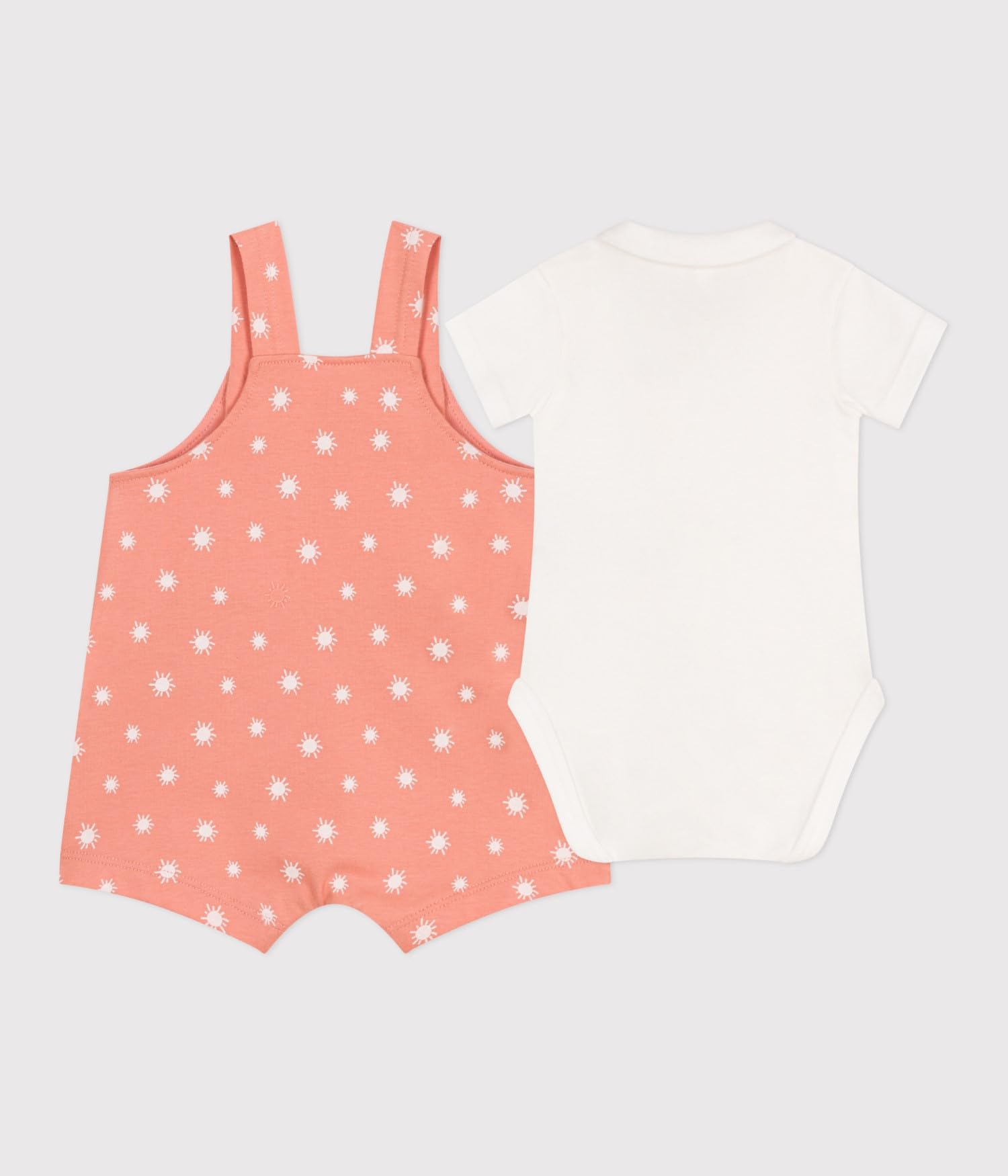 Petit Bateau Ensemble Salopette Bébé Fille