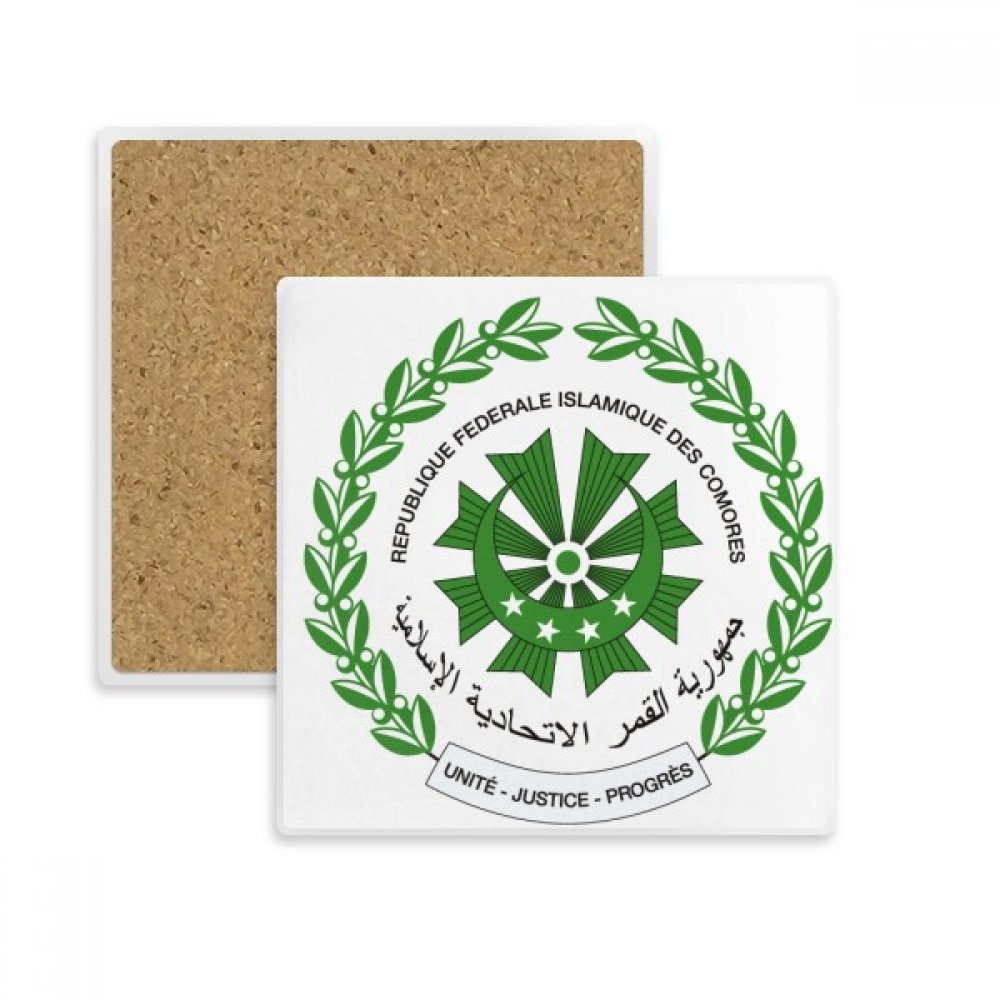 Dessous de verre Comores en pierre absorbante une idée cadeau originale pour amateurs de thé
