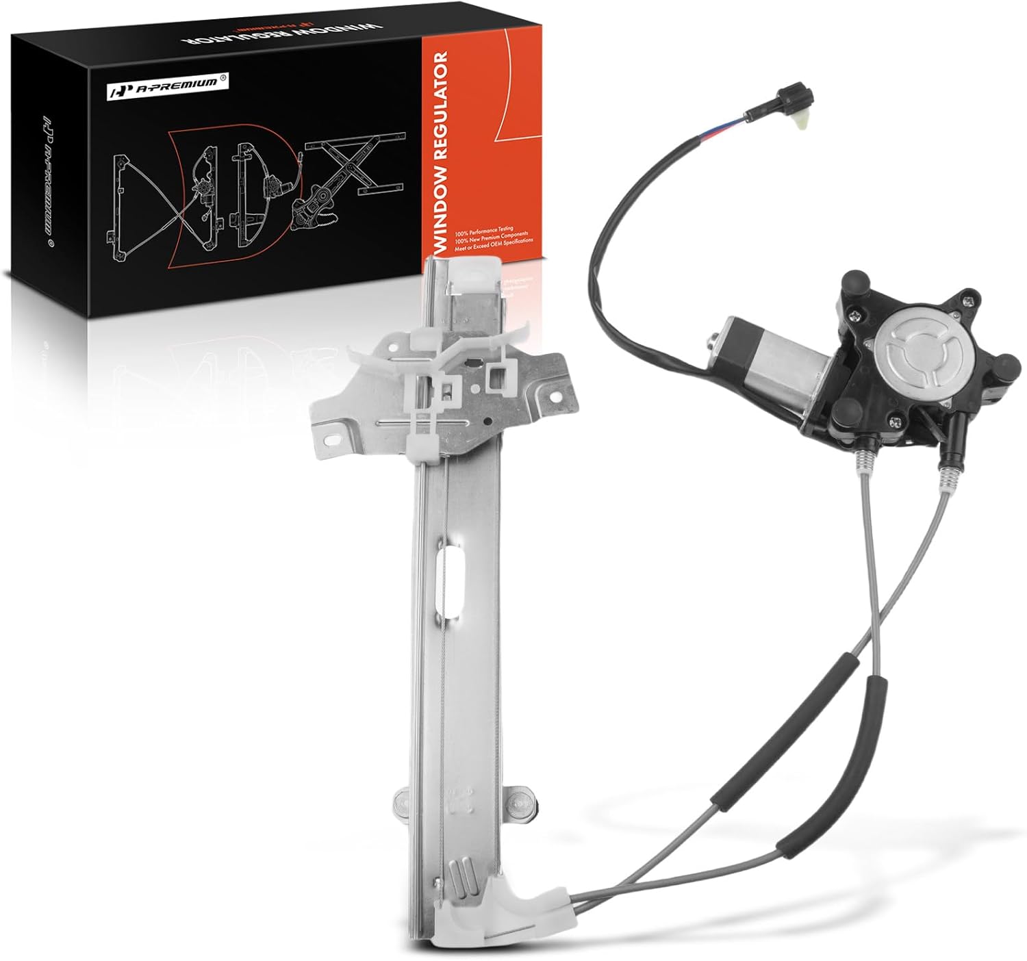 A-Premium Power Window Regulator with Motor Compatible with Kia Sephia 2000-2004 Rear Left Driver Side