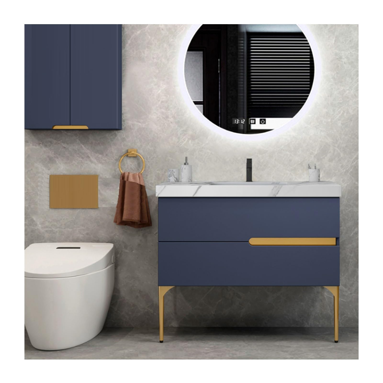 Patas de mueble de baño, patas de mueble de TV ajustables, patas de sofá, patas de apoyo, patas de muebles de metal, accesorios de lujo ligeros y resistentes que soportan carga （4ps）(Black,20cm/7.87in
