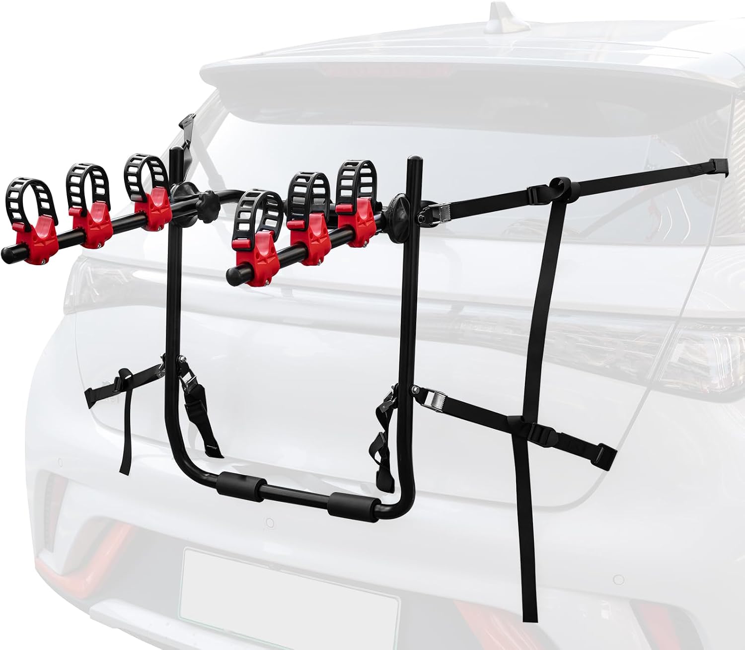 Porte-vélos coffre 3 vélos SOARS - Acier carbone