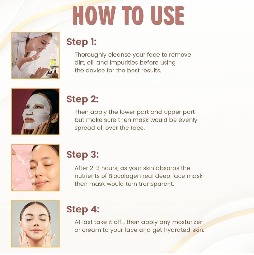Storn Collagen Face Mask Overnight Pack of 4 4