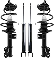 Vista 109 de Detroit Axle - Amortiguadores de muelles helicoidales RWD para Dodge Charger 2012-2020, 2012-2019 Challenger 2 Amortiguadores delanteros completos