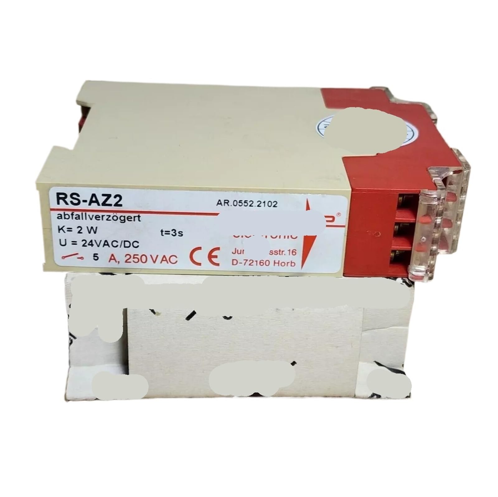 Relais de sécurité RS-AZ2 24V AC/DC à double tension de commande
