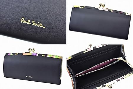 ☆新品同様☆ポールスミス☆がま口☆長財布☆本革☆ Paul Smith（ポール・スミス） 長財布 財布 がま口 レディース