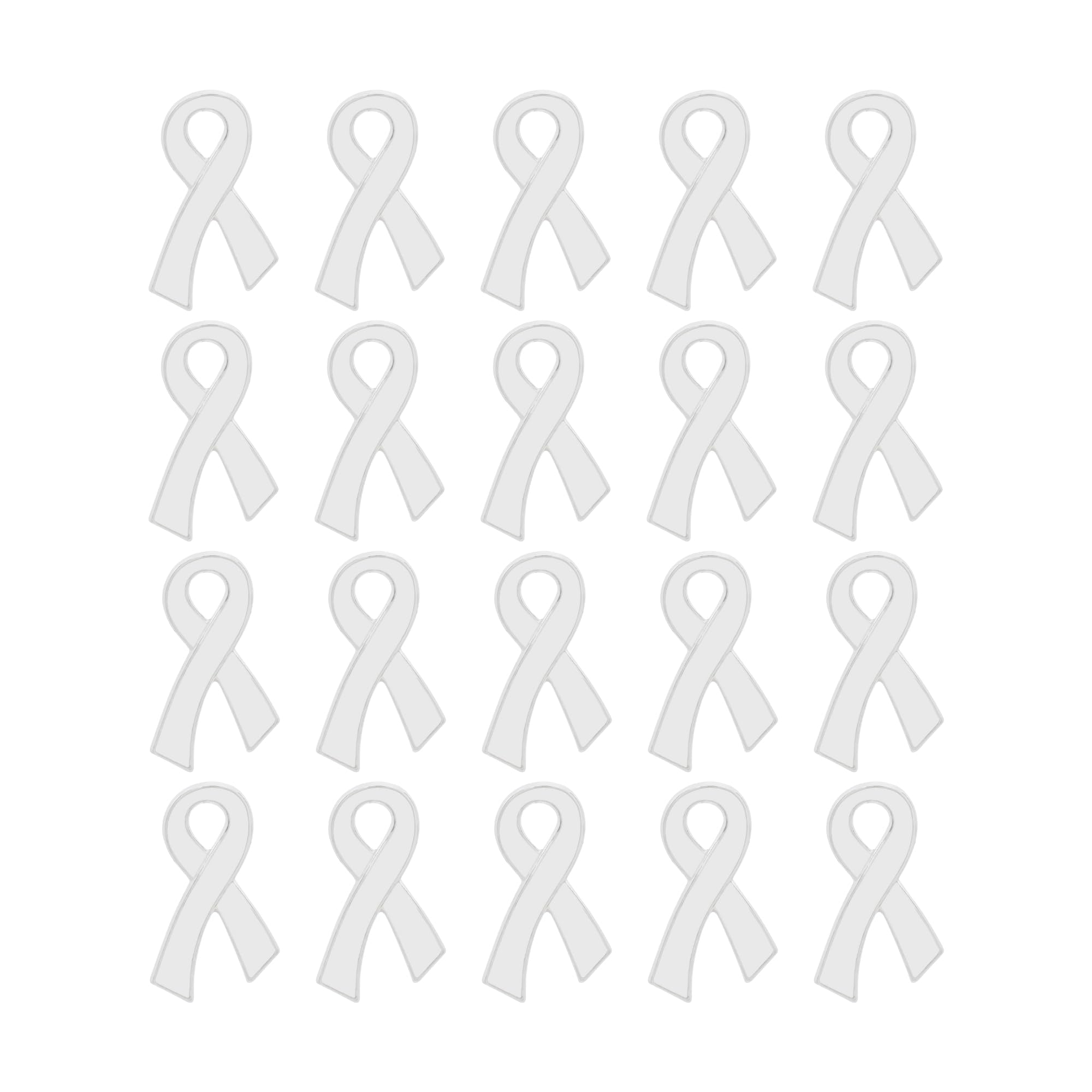 Ribbon Pins 1/5/25/100 for Cancer &amp; Disease Awareness - Various Causes - Bulk Quantities Available for Support Groups and Fundraising