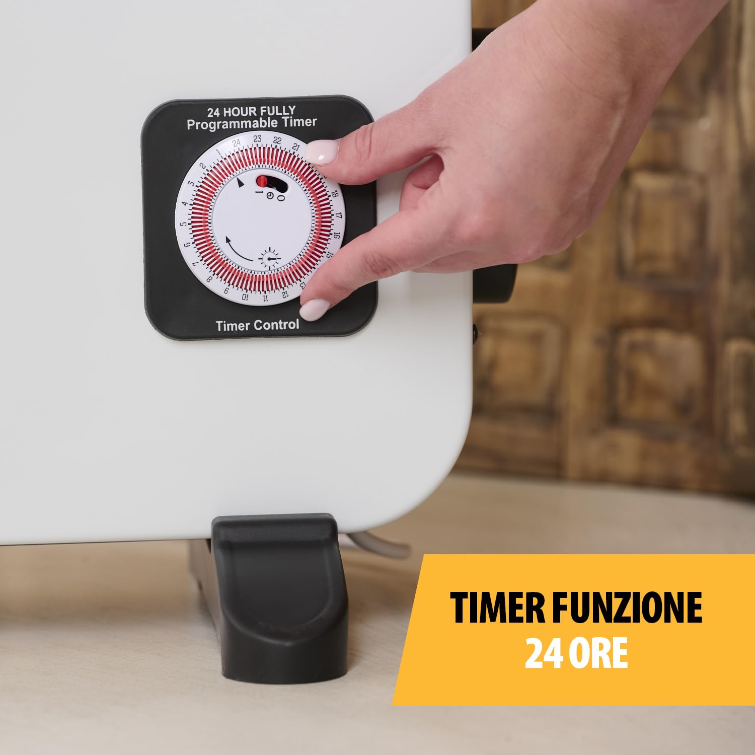 Tristar Termoconvettore KA-5816, 2000 watt, Modalità turbo, Timer, Bianco