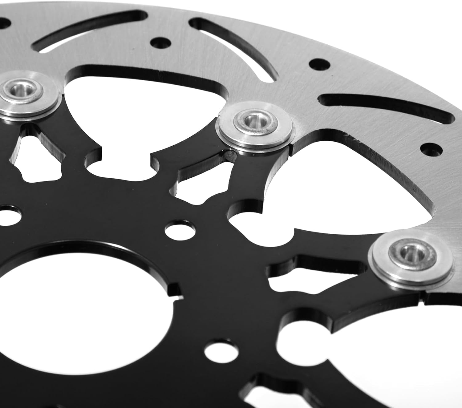 TOFR 11.5" Front Rear Floating Brake Rotors Discs for Harley DYNA FXD FXDL FXDWG FXR FXRS FXRT FXRD FXLR SPORTSTER XLH XLX SOFTAIL FXST FXSTB FXSTC FXSTS FLST FLSTC (Alloy Hub) 1987-1999