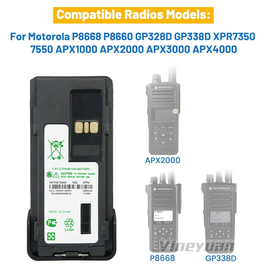 Amazon.com: Vineyuan 2300mAh NNTN8129AR Battery for P8668