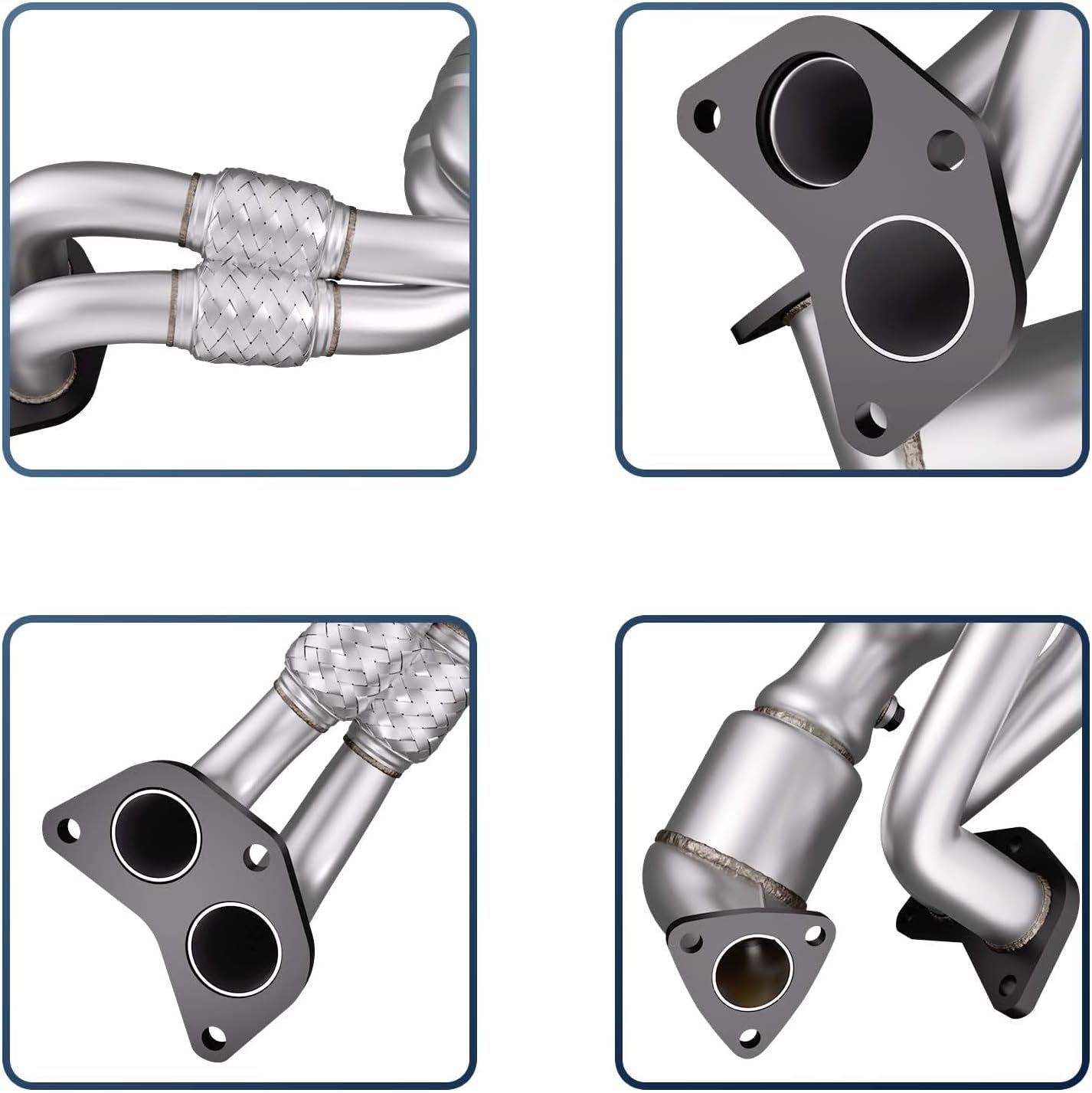 Catalytic Converter Compatible with Subaru Forester 2006 2007 2008 2009 2010, Subaru Impreza 2006-2011, Saab 9-2X 2006 2.5L H4 Catalytic Convertor (EPA Compliant)
