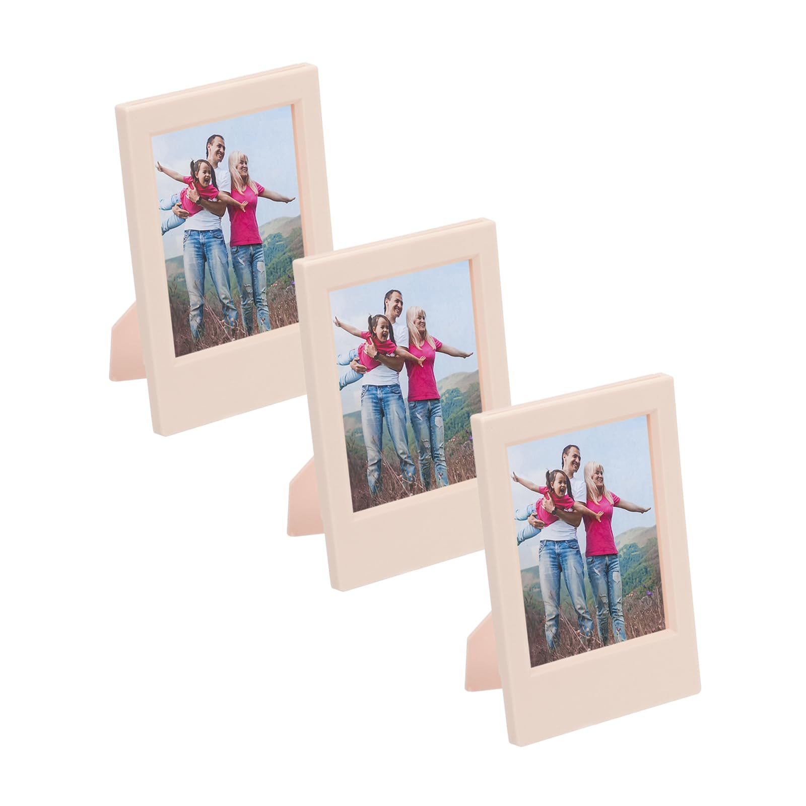 Cadre photo mini 6x9 cm rose uxcell pour sublimer votre bureau et table de chevet