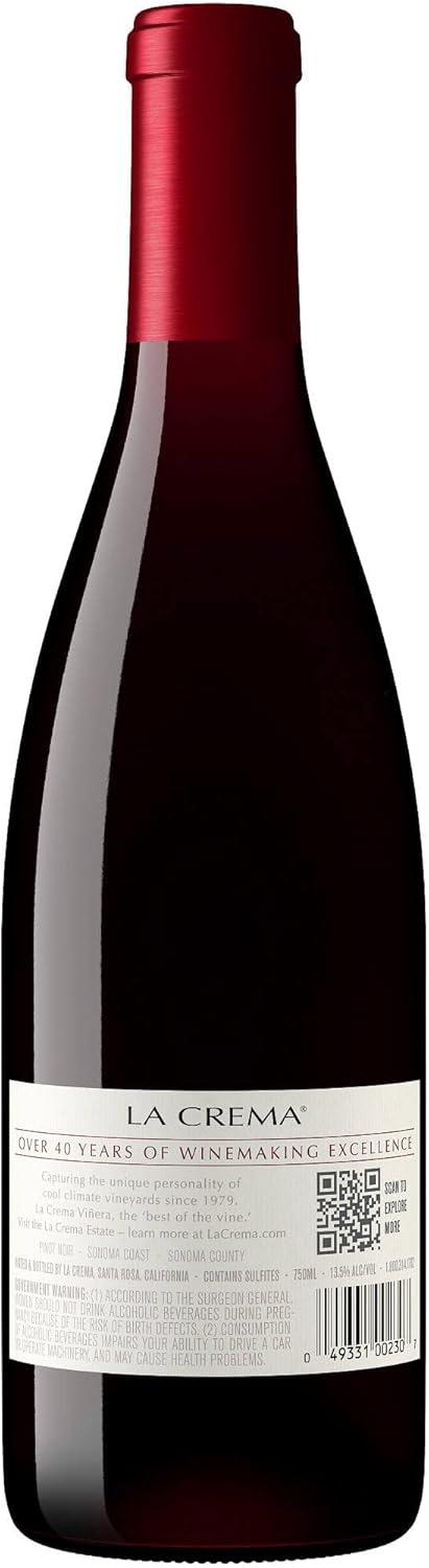 La Crema Sonoma Pinot Noir, 750 ml