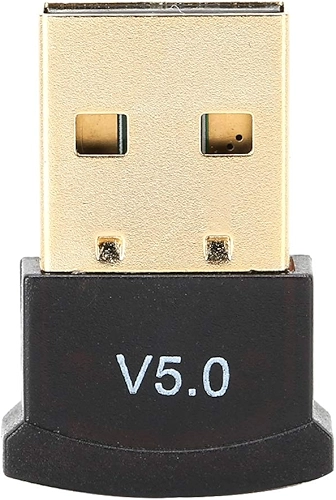 Adaptador USB Bluetooth 5.0 Receptor estéreo de áudio e música de baixa potência para TV, computador, laptop