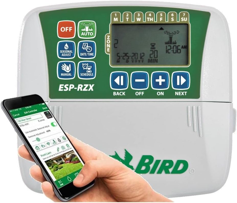 Rainbird Steuergerät ESP-RZX8i 8 Stationen Innenmontage