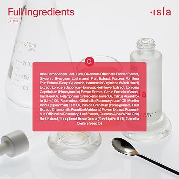 ISLA, The Elixir No-Acid Toner, Brightens & Reduces Redness, 4.05 fl oz