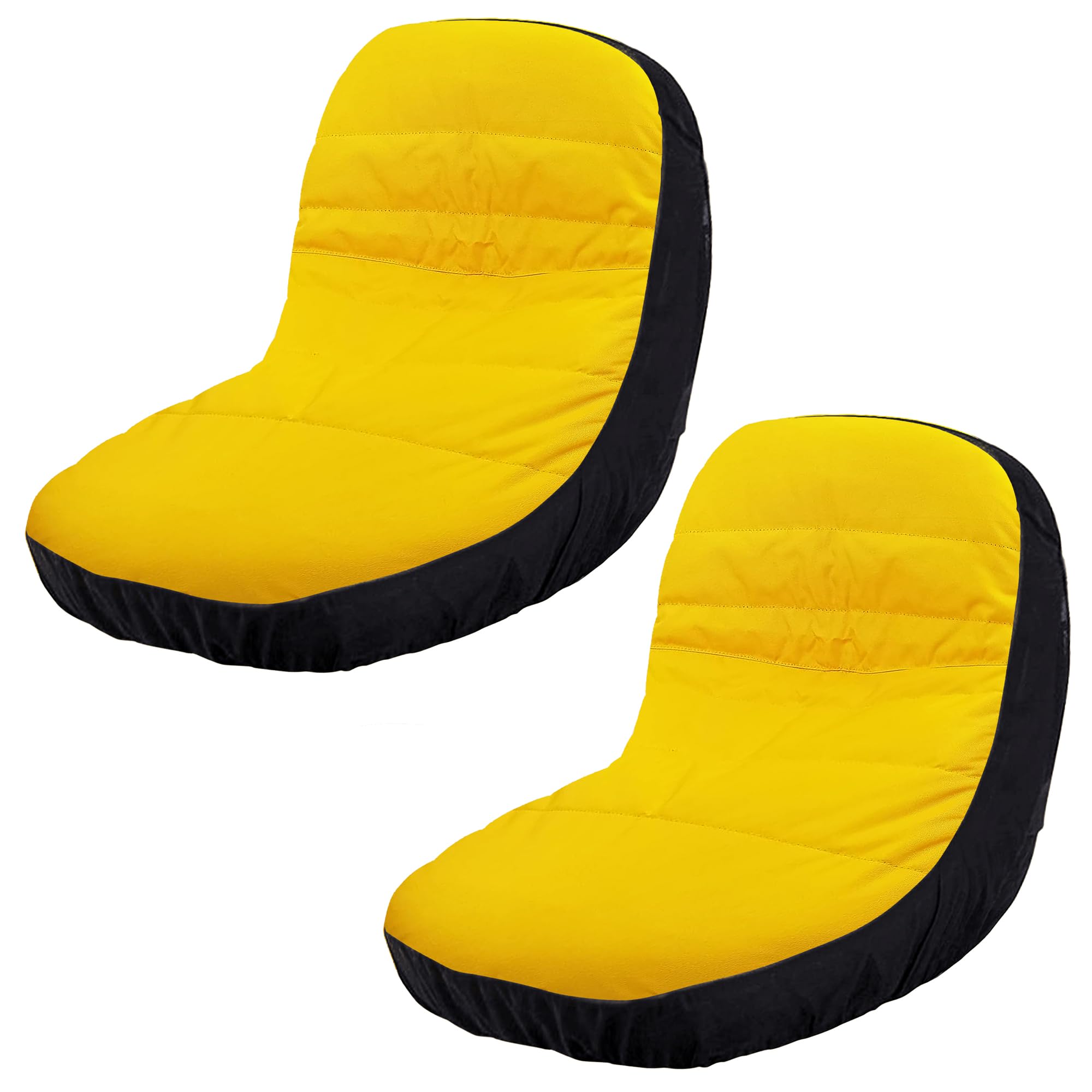 VIRTIONZ Lawn Mower seat Cover 18'' - 2pack Yellow Colour LP92334
