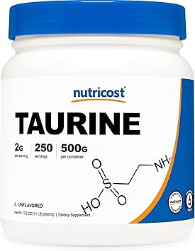Nutricost Taurine Powder