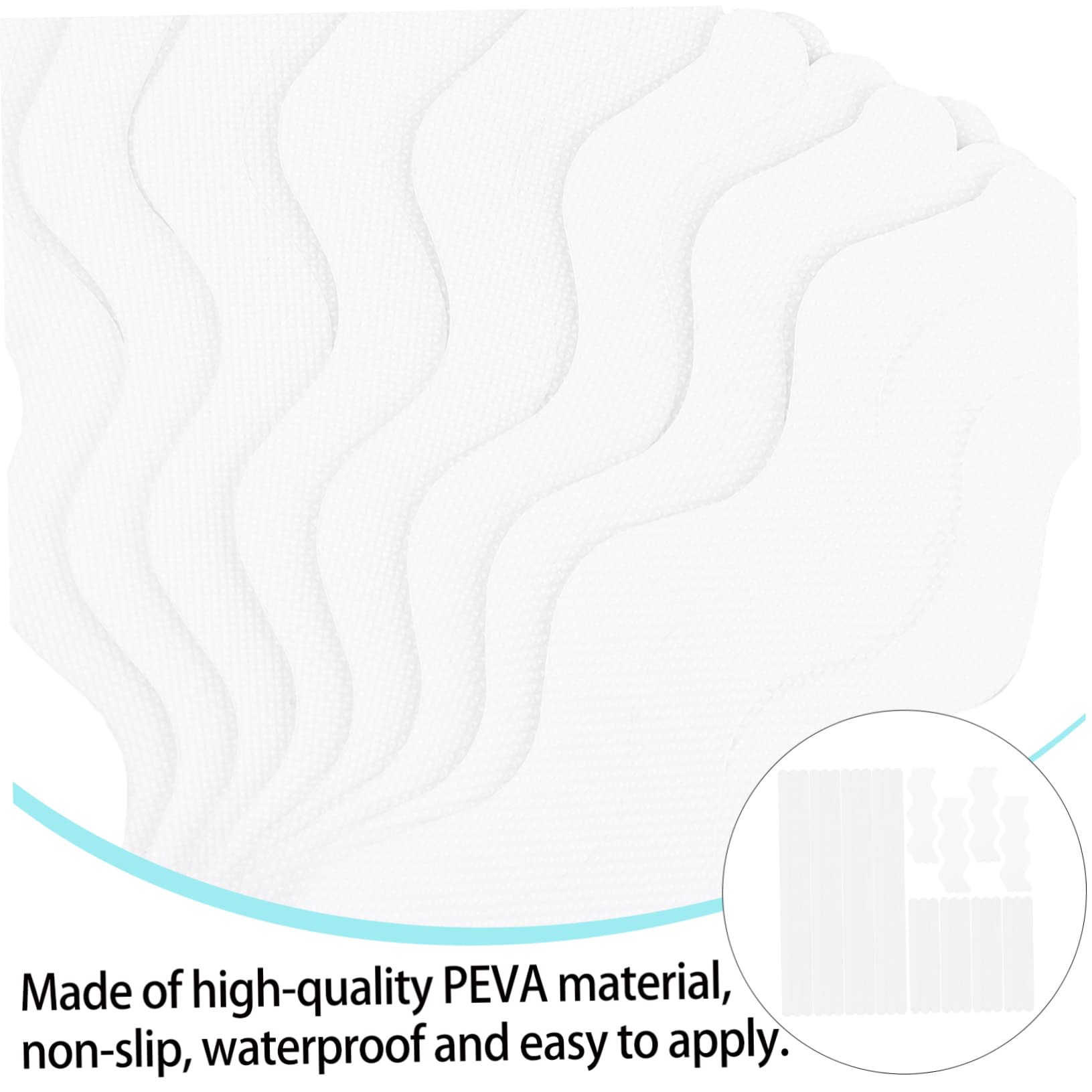 144pezzi Adesive Antiscivolo per Scale e Peva Adatte per Lisce e Umide per e Facili Installare e Resistenti