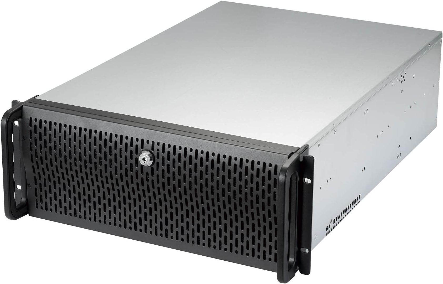 Rosewill 4U Server Chassis Rackmount Case | 12 Hot Swap 3.5", 2.5" SATA I, SATA II, SATA III SAS | E-ATX Compatible | 3 Front 120mm Fans, 2 Rear 80mm Fans | 2X USB 3.0| Front Panel Lock - RSV-L4412U