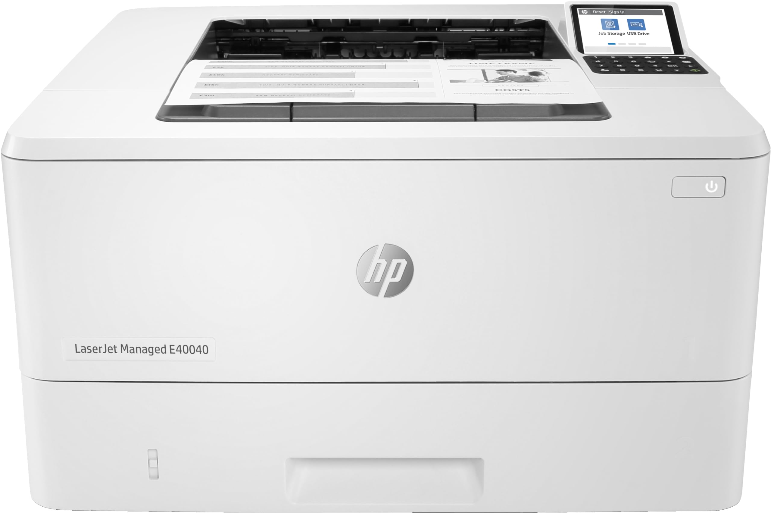 HP laserjet e40040dn プリンター HP LaserJet Managed E40040dn A4 Mono Laser 38ppm : Amazon.nl