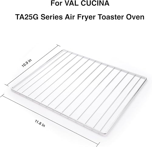 Miniatura 3 de Estante de alambre, compatible con horno tostador de freidora de aire serie TA-25 (estante de alambre)
