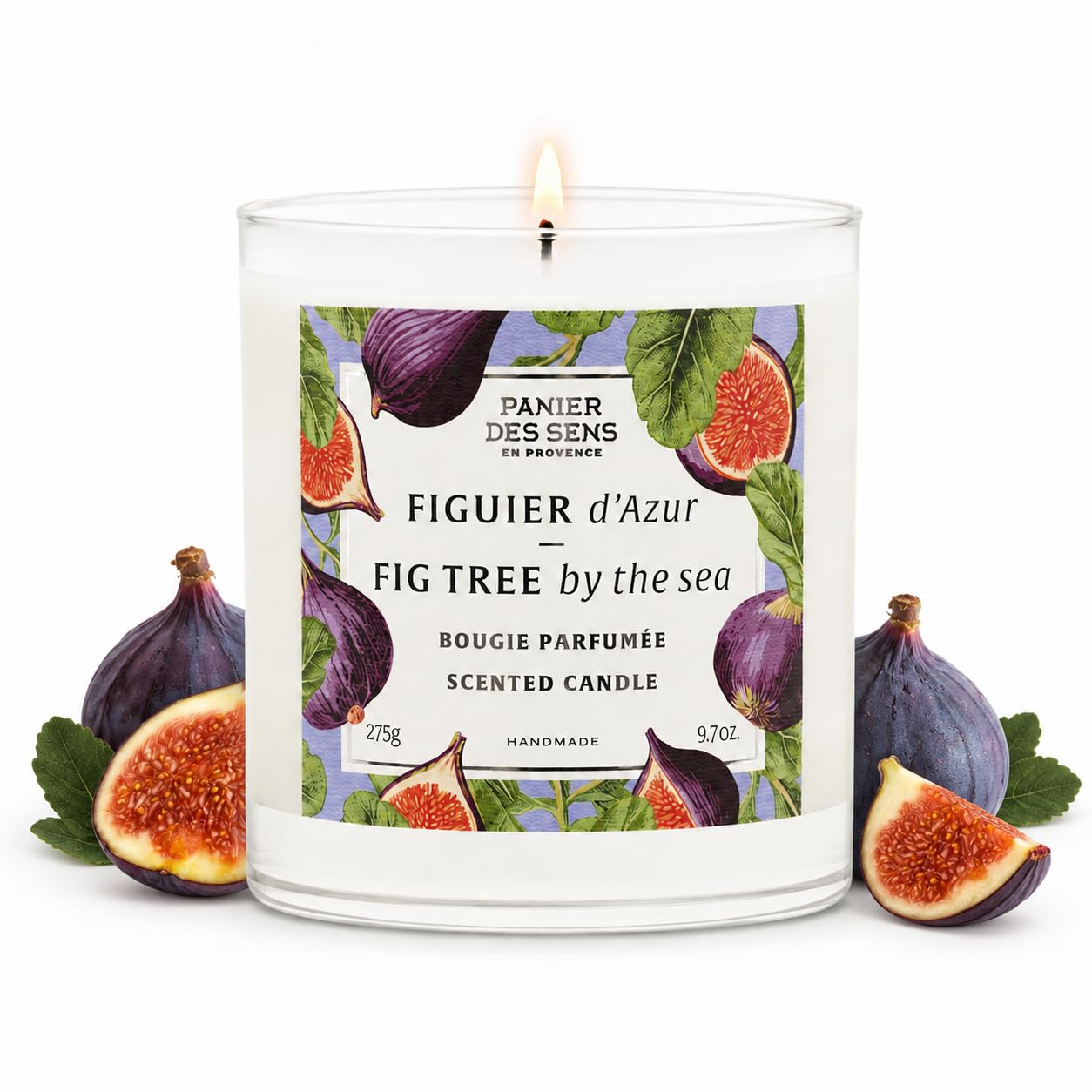 Panier des Sens Mediterranean Fig Scented Candle, 9.7 oz