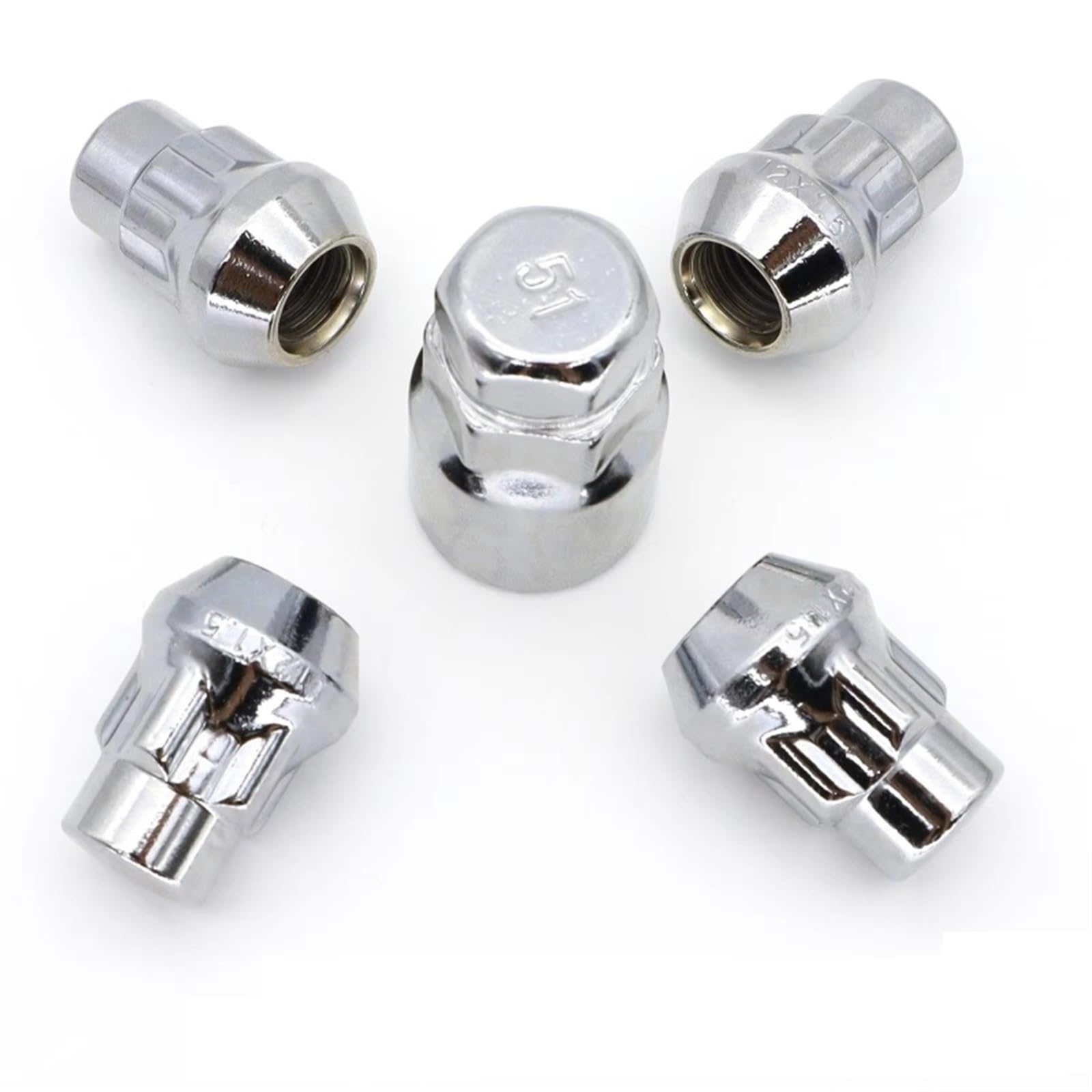 Piezas de recambio Compatible Con Ford Para Tourneo Para Connect 2002-2018 Tuercas De Rueda De Coche Piezas De Repuesto Cromadas Accesorios Externos
