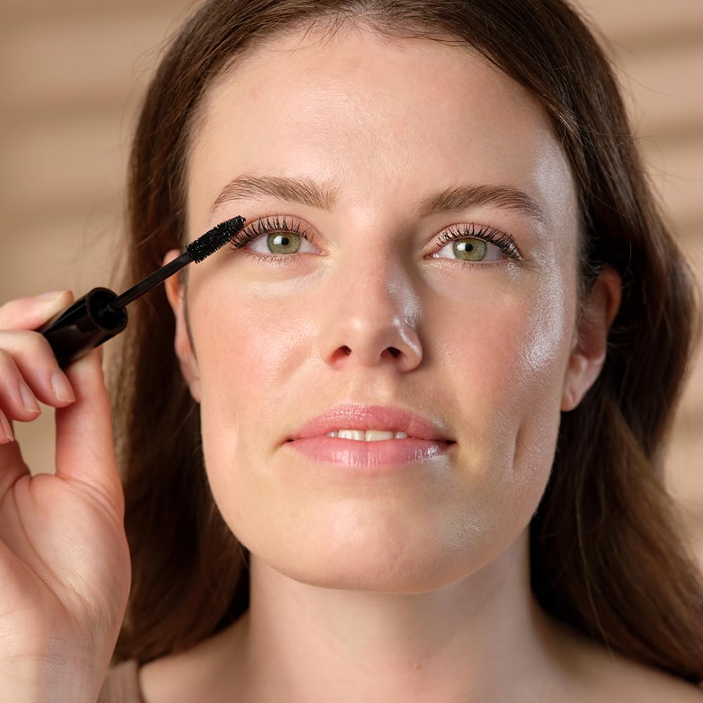 JUNGLÜCK Daily Wimpern Kombi | Peptide Mascara + 2-Phasen Make-up Entferner – lange dichte Wimpern & sanftes Abschminken ohne Reizung