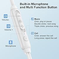 Vista 5 de Z Flip 7 FE 6 5 Auriculares con cable para Samsung Galaxy Z Fold 7 6 5 4 3 2 5G, Z Trifold, Tri Fold, Auriculares con cable USB C para A17 A56 A36