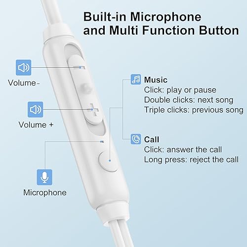 Miniatura 5 de Z Flip 7 FE 6 5 Auriculares con cable para Samsung Galaxy Z Fold 7 6 5 4 3 2 5G, auriculares con cable USB C para A56 A36 A26 A16 A35 A54 A53, S25+