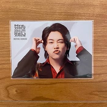 Mrs. GREEN APPLE 大森元貴　レア Mrs. GREEN APPLE 大森元貴 レア - メルカリ