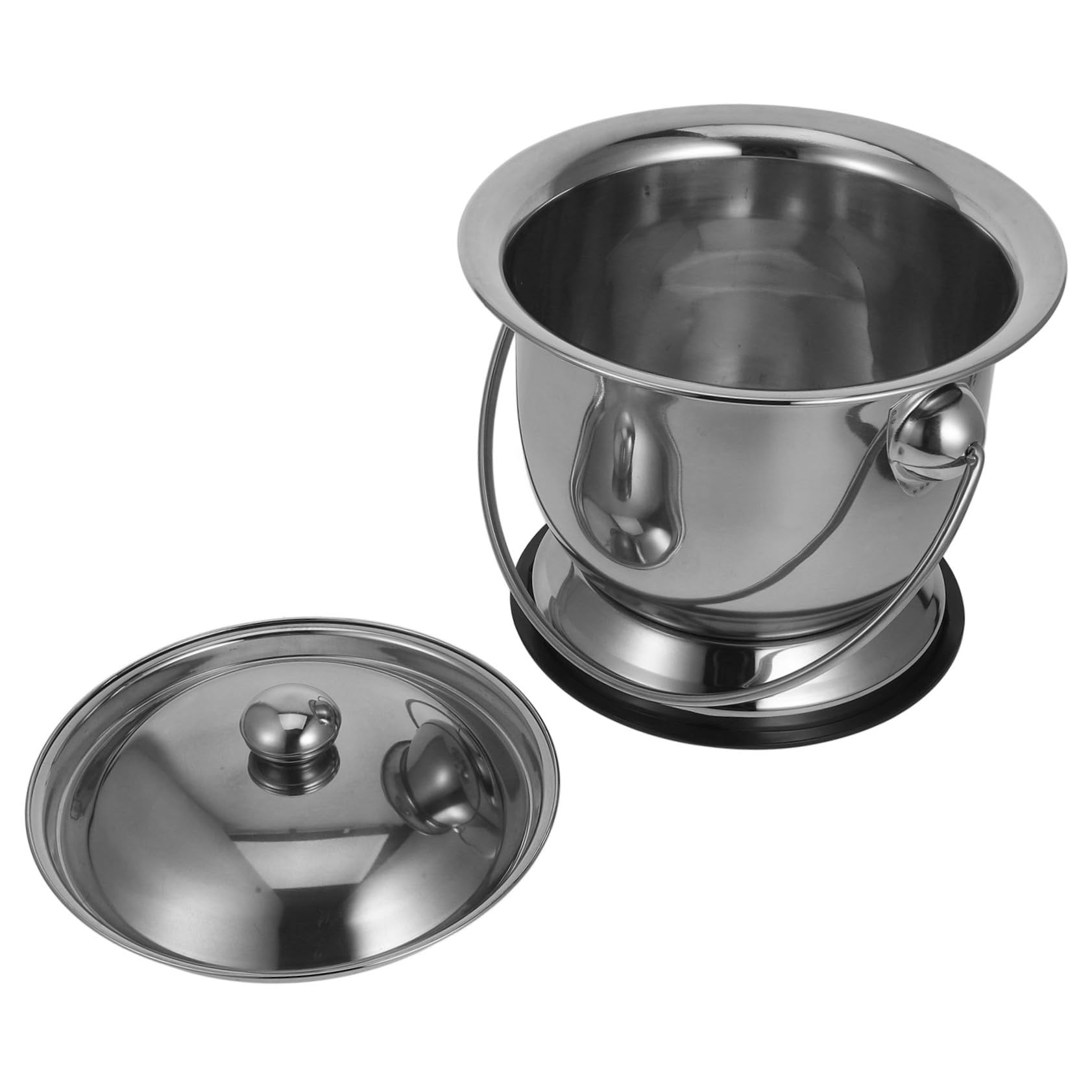 FOMIYES Stainless Steel Women's Pee Bucket Portable Urination Device for Travel Camping Home Elderly Pregnant