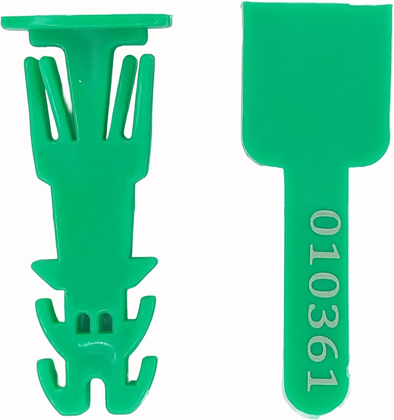 Raj Krishna Industries® Drum Seal HDPE Fiber Drum Seal Chemical Tank Seal Cap Seal Drum Security Seals PVC Drum Seal Drum Lock Seals |Colour-Green| 100 PCS|