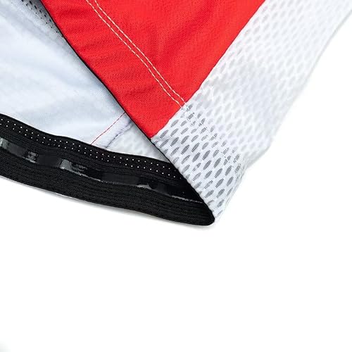 Miniatura 5 de Hombres Ciclismo Jersey Poliéster Negro Ciclismo Ropa Bike Jersey Manga Corta Camisetas