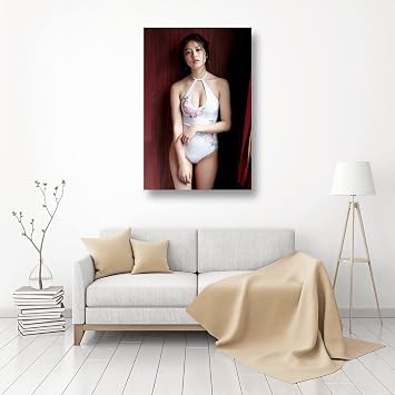 Mikura Imaada Actress Sexy Photo Gravure Idol Swimsuit Image Poster Wall Art Beautiful Butt Room Decoration Canvas 24x36inch60x90cm