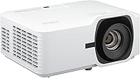 ViewSonic LS741HD 5000 Lumens 1080p Laser Projector - 300" FHD Images, 30K Hour Lifespan, 24/7 Operation, Golf Simulator Ready